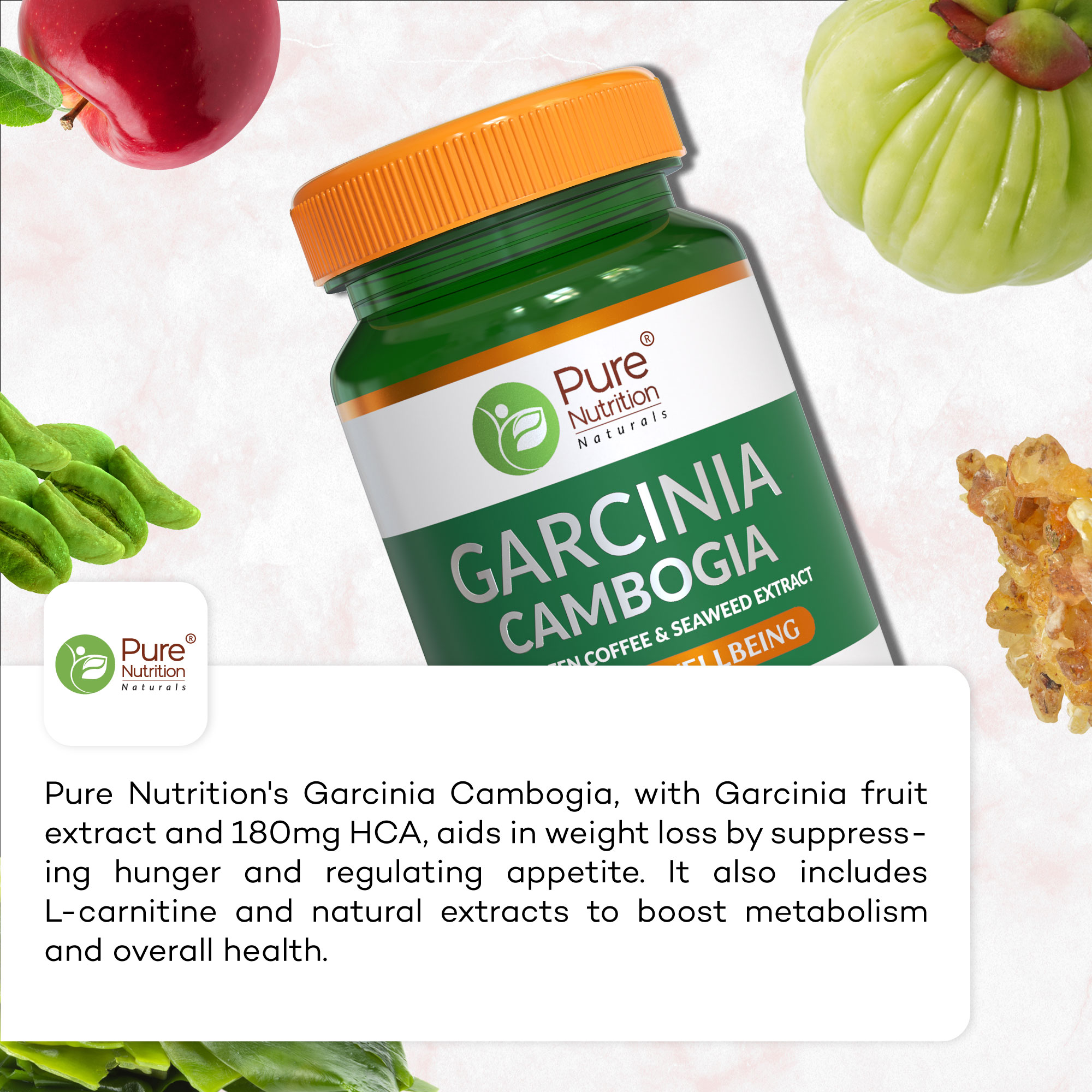 Pure Nutrition Garcinia Cambogia Veg Capsule: Buy bottle of 60.0 vegicaps at in India | 1mg Pure Nutrition Garcinia Cambogia Veg Capsule: Buy bottle of 60.0 vegicaps at in India | 1mg