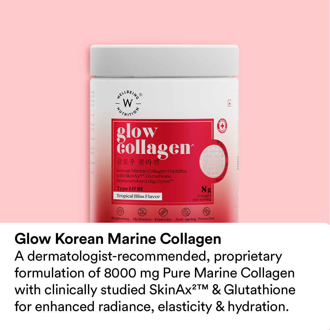 wellbeing nutrition glow collagen with glutathione Amazon.com: WELLBEING NUTRITION Glow Korean Marine Collagen | Clinically  Proven Type 1 & 3 Peptides, SkinAX, Glutathione, Resveratrol | Pinacolada main image 1