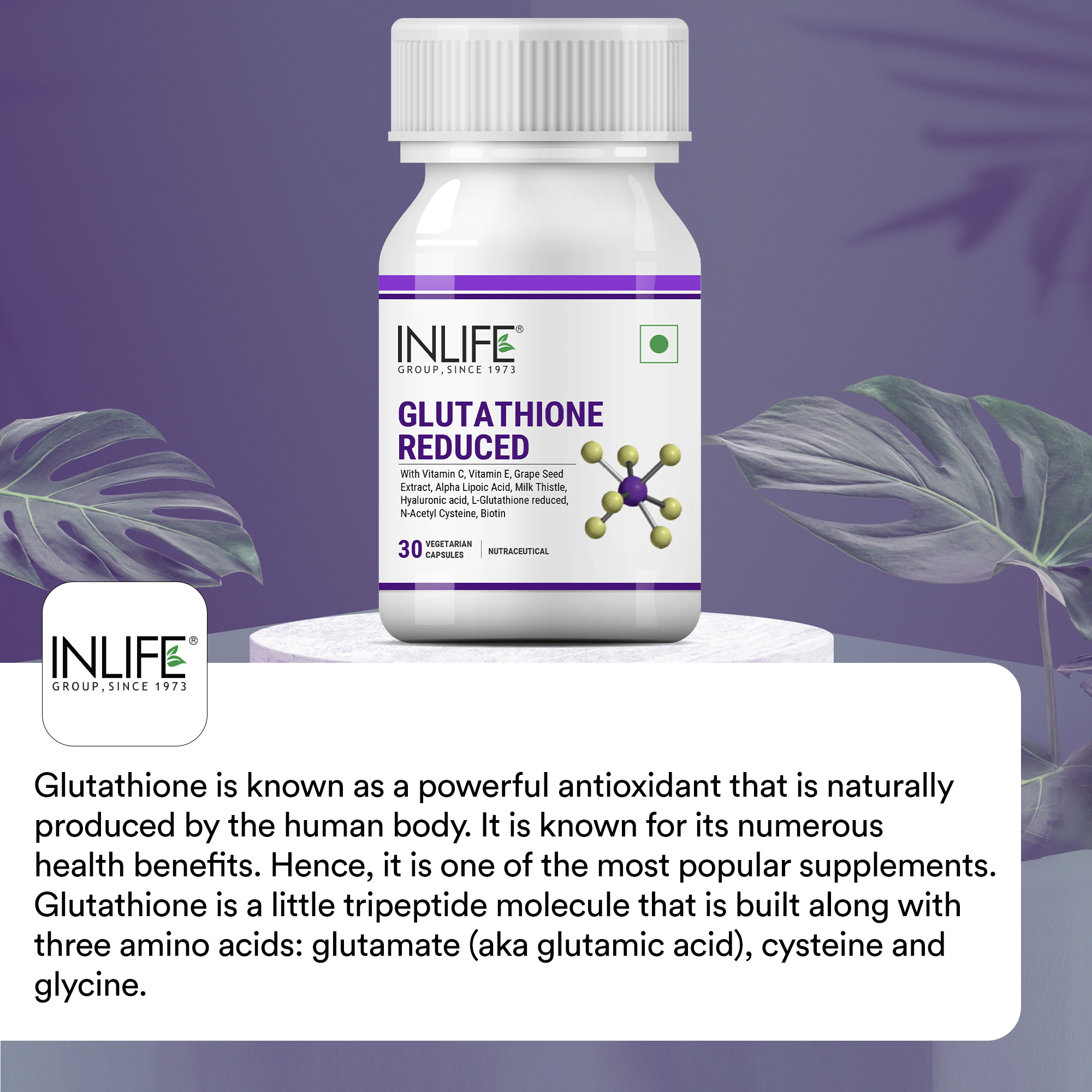 grape seed extract glutathione L Glutathione Grape Seed Extract Vitamin C Vitamin E Tablet, Packaging  Type: Box at ₹ 800.82/box in Meerut main image 0
