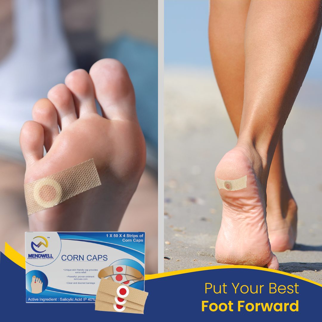 Mendwell Corn Caps (4 Each): Buy combo pack of Packs at