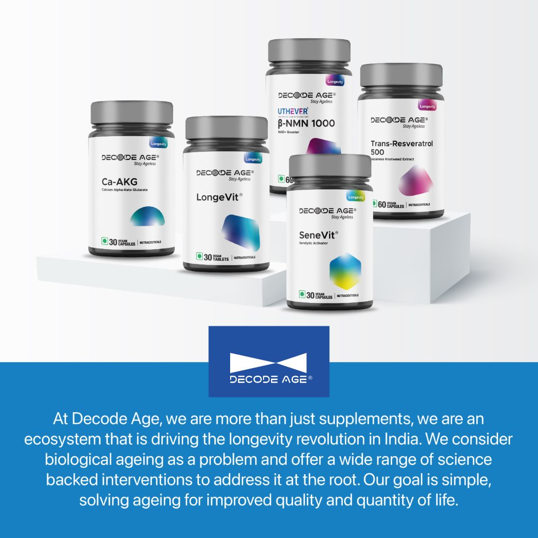 Decode Age NMN Pro Uthever 500 Vegetarian Capsule , Ultra