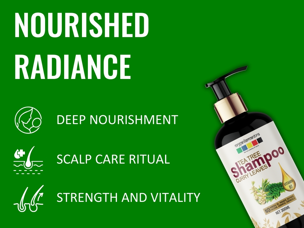 Organix Mantra Tea Tree Shampoo Curry Leaves: Buy pump bottle of
