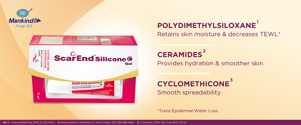 ScarEnd Silicone Gel with Ceramides & Peptides: Buy tube of 15.0 gm Gel ...